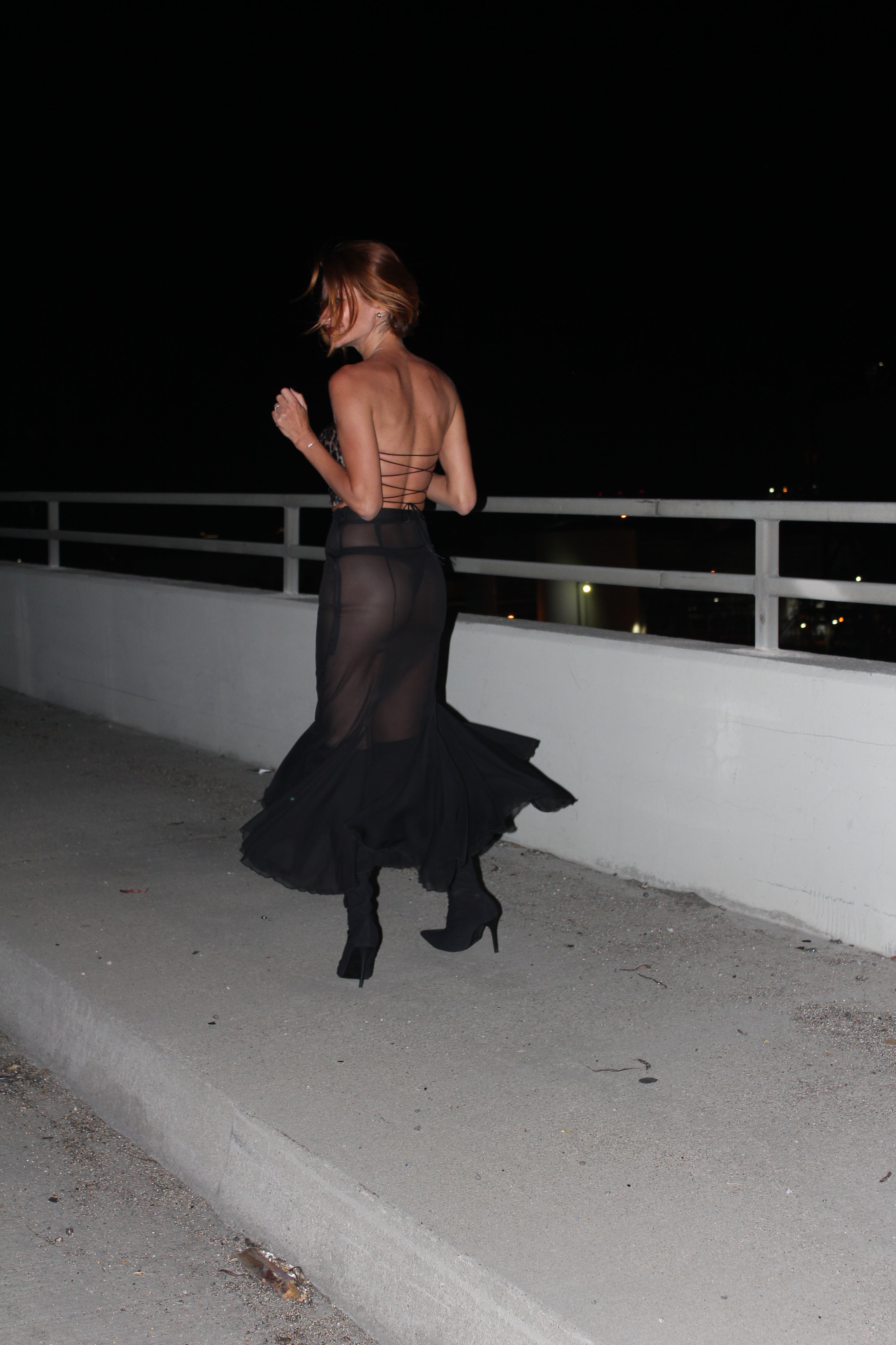 Leopard wet look hard corset